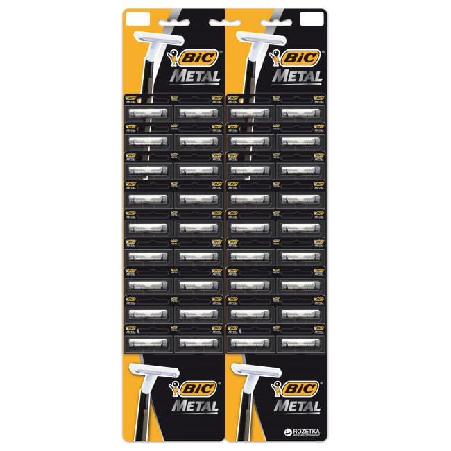 Станок бритвенный "Bic" Metal ЧЕРНЫЙ, на карте Станок бритвенный "Bic" Metal ЧЕРНЫЙ, на карте